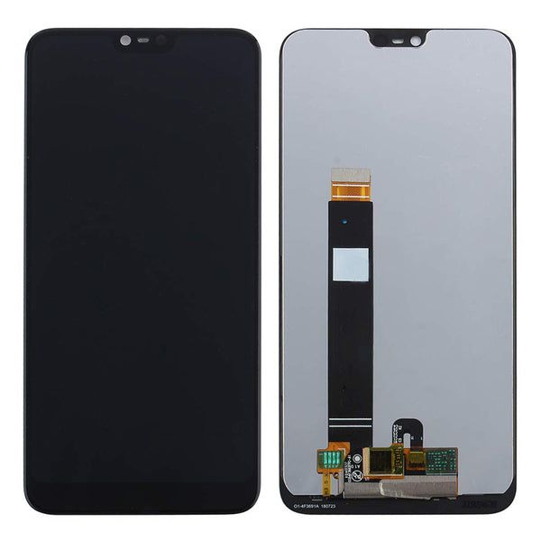 For Nokia 7.1 Grade C LCD Screen and Digitizer Assembly Replacement Part (without Logo)