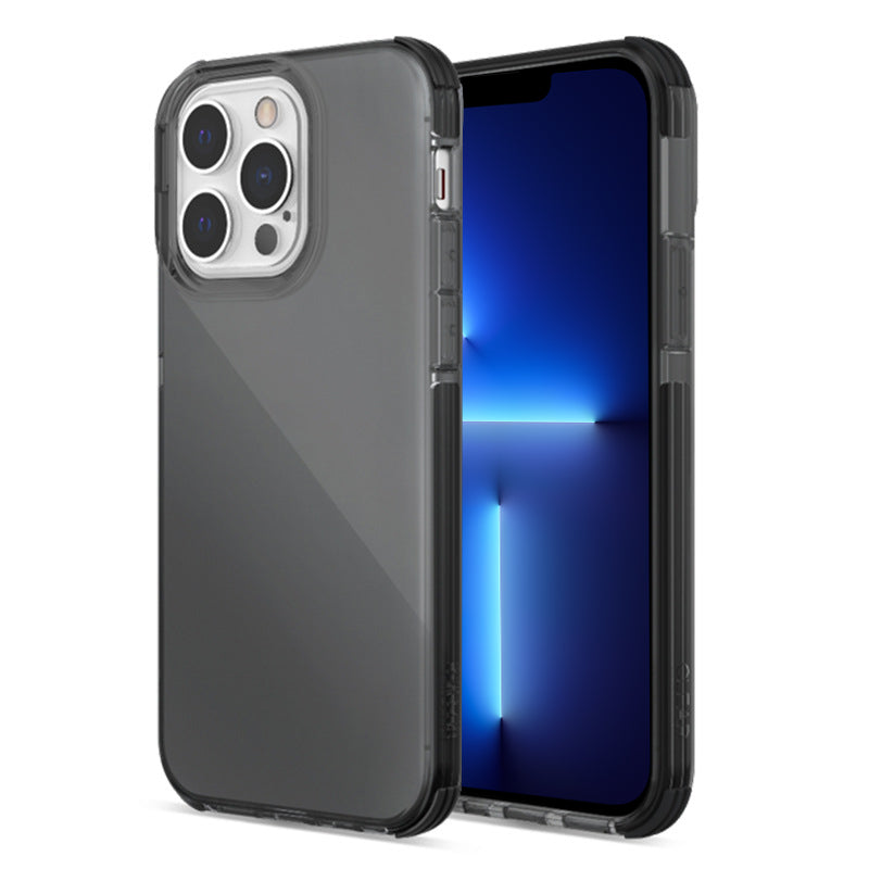 DEFENSE Clear Series Anti-fall Phone Cover for iPhone 13 Pro 6.1 inch, Wear-resistant TPU Phone Case with Airbag Corners Protection