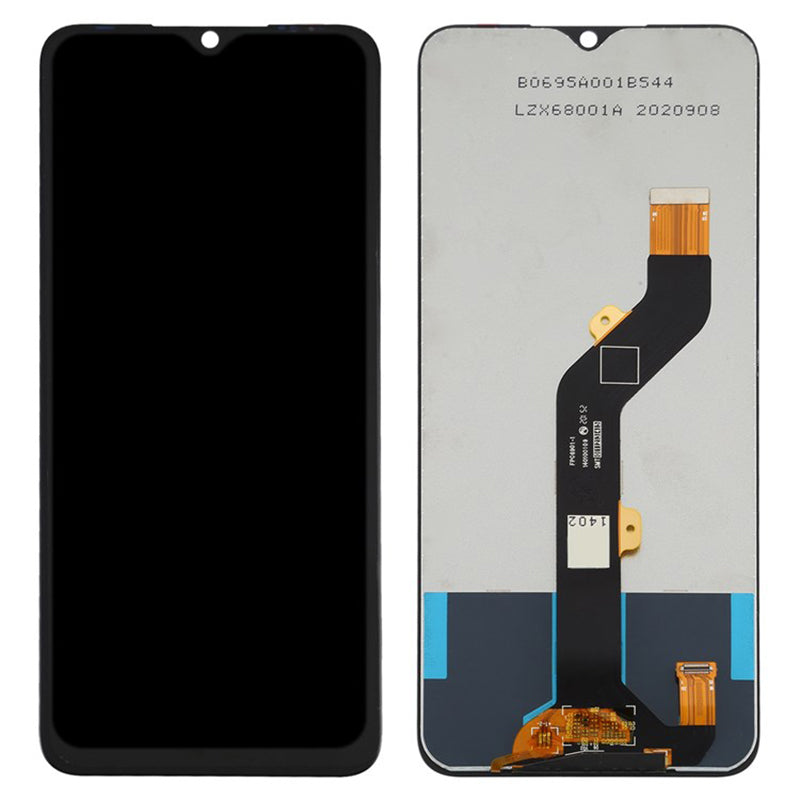 For Infinix Smart 6 Plus 4G X6823 / iTel P38 Pro / Vision 3 Plus Grade C LCD Screen and Digitizer Assembly Replacement Part (without Logo)