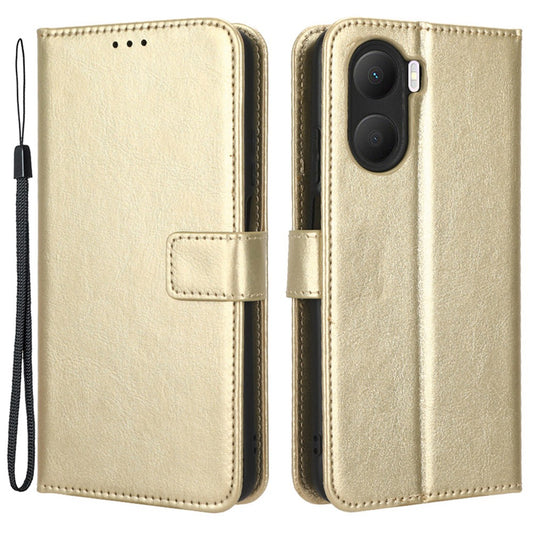 For Honor Play 40 Plus 5G Crazy Horse Texture PU Leather Wallet Phone Case Book Style Stand Cover