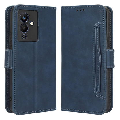 For Infinix Note 12 5G X671 / Note 12 Pro 5G X671B PU Leather Flip Stand Case Multiple Card Slots Wallet Magnetic Protective Phone Cover