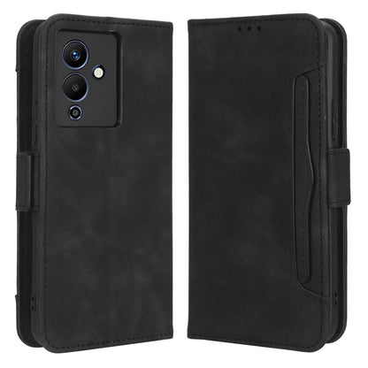 For Infinix Note 12 5G X671 / Note 12 Pro 5G X671B PU Leather Flip Stand Case Multiple Card Slots Wallet Magnetic Protective Phone Cover
