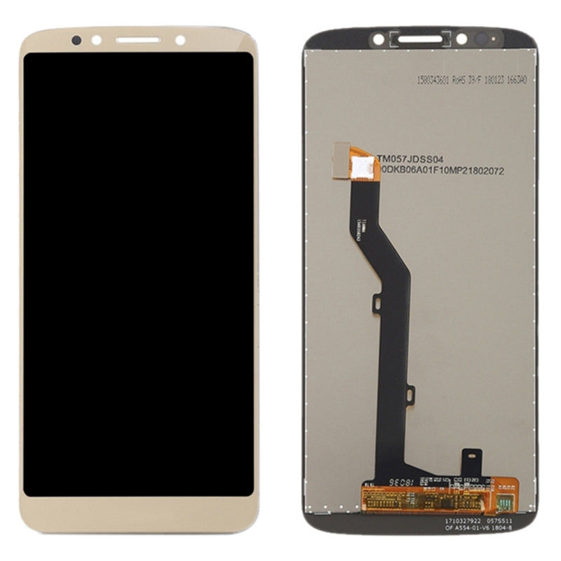 For Motorola Moto G6 Play Grade C LCD Screen and Digitizer Assembly Part (without Logo)