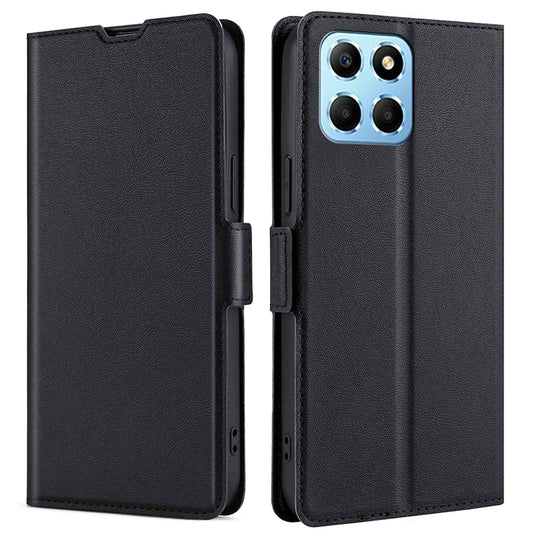 For Honor X8 5G / X6 4G PU Leather Stand Card Holder Case Full Protection Magnetic Clasp Phone Cover