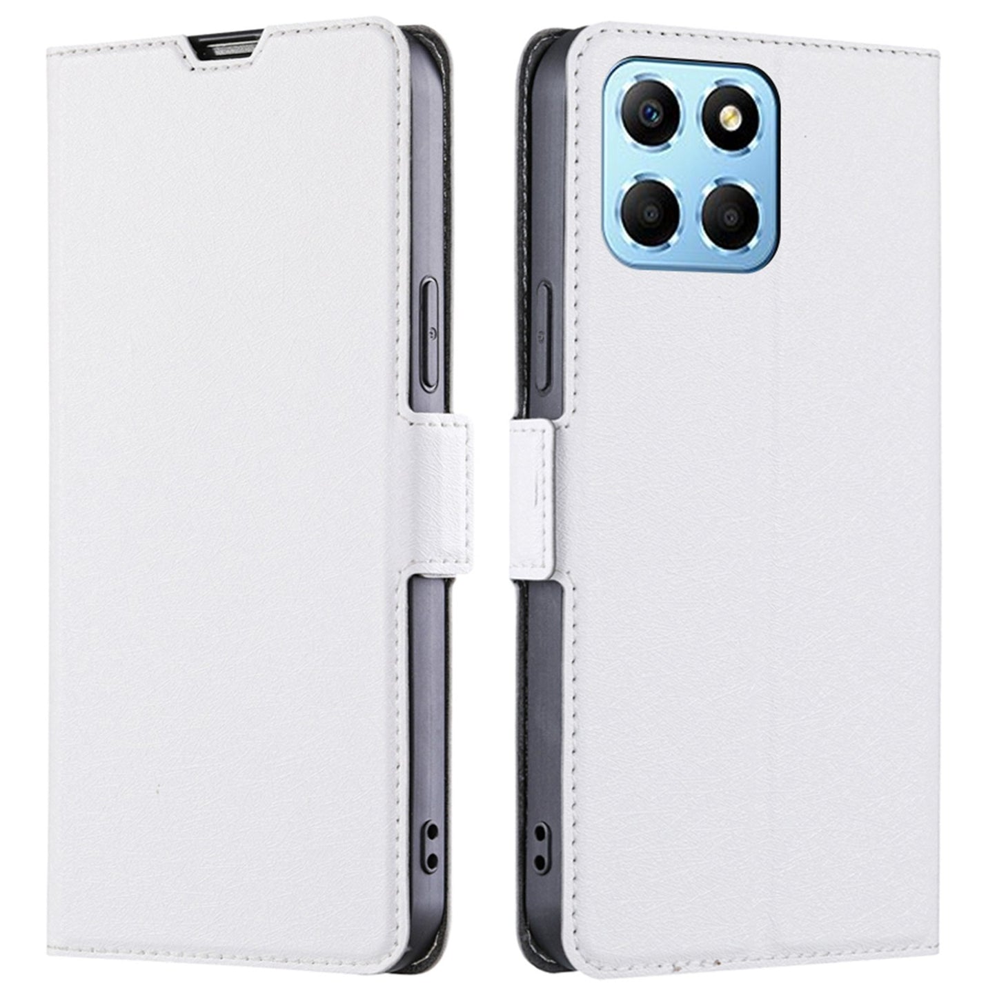 For Honor X8 5G / X6 4G PU Leather Stand Card Holder Case Full Protection Magnetic Clasp Phone Cover