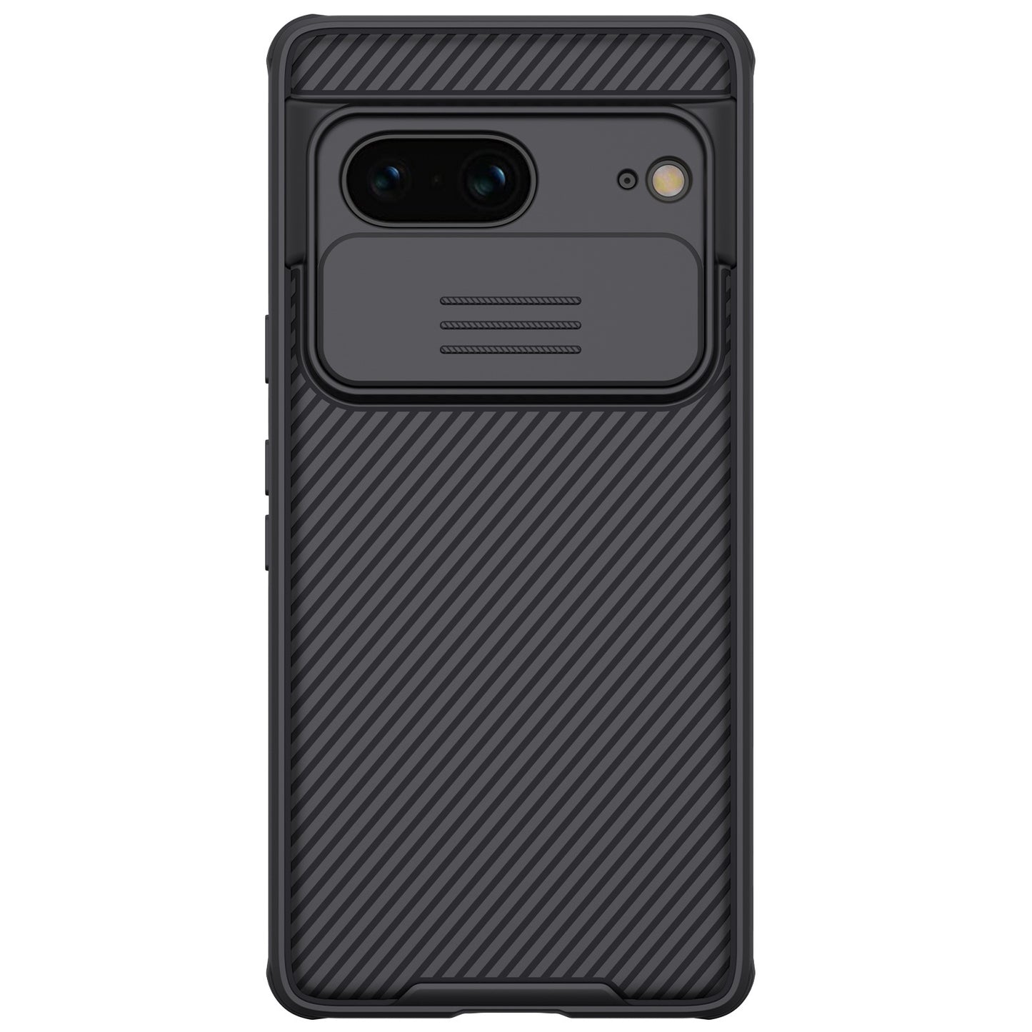 NILLKIN CamShield Pro Series for Google Pixel 7 5G Drop-proof PC + TPU Phone Case Protective Cover with Slide Camera Protector