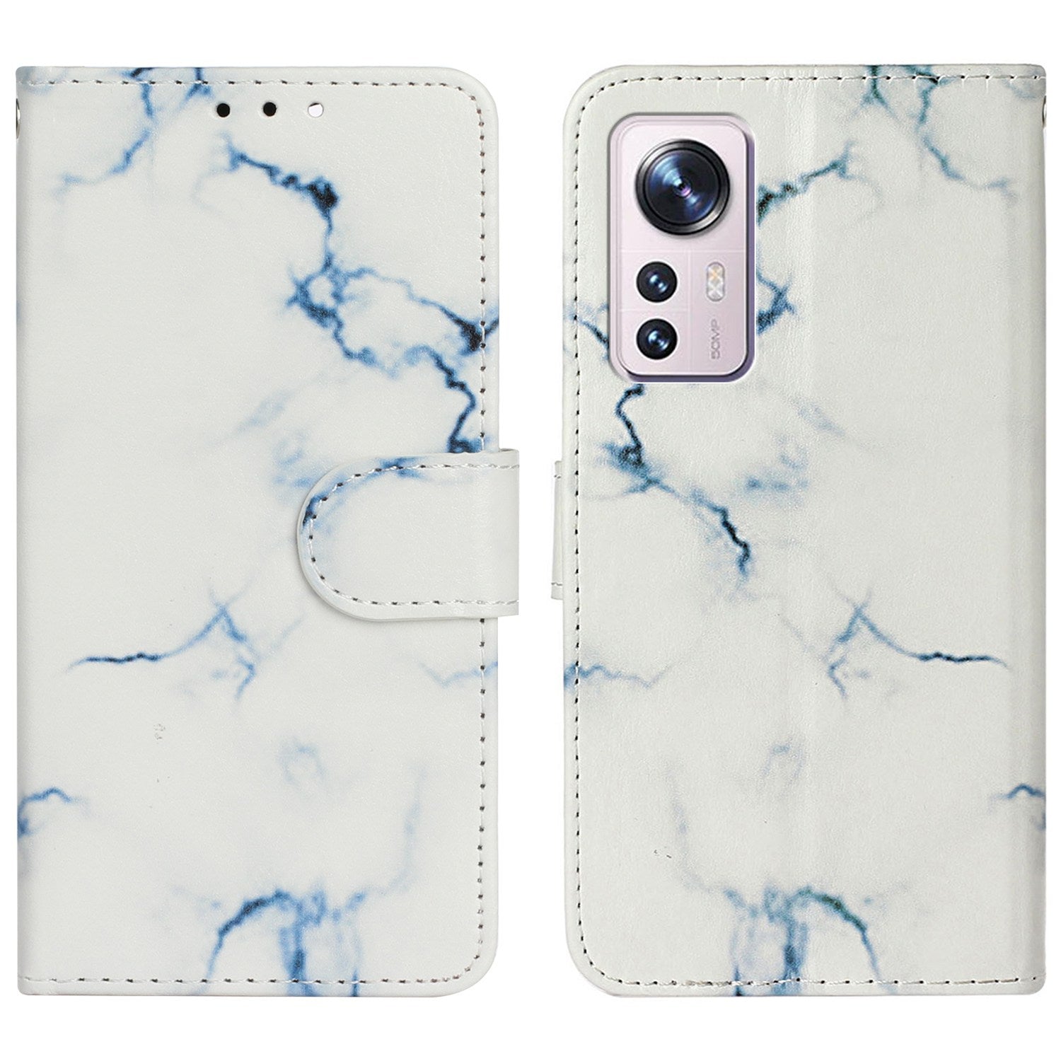 For Xiaomi 12 Pro 5G / 12 Pro (Dimensity) 5G / 12S Pro 5G PU Leather Wallet Phone Case Stylish Pattern Printing Protective Cover Stand Shell