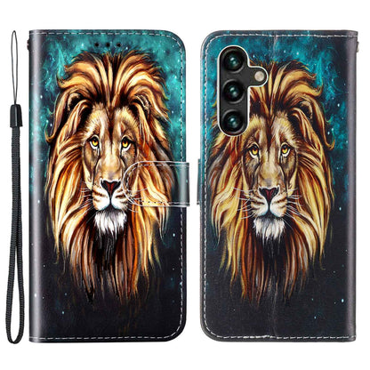 For Samsung Galaxy A04s 4G (164.7 x 76.7 x 9.1 mm) Pattern Embossed Phone Case PU Leather TPU Wallet Case with Stand / Hand Strap