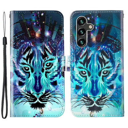 For Samsung Galaxy A04s 4G (164.7 x 76.7 x 9.1 mm) Pattern Embossed Phone Case PU Leather TPU Wallet Case with Stand / Hand Strap