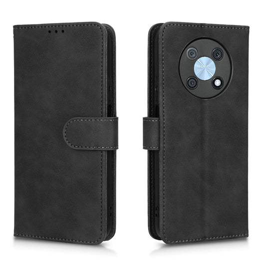For Huawei nova Y90 4G Skin-touch Feeling PU Leather Wallet Case Foldable Stand Anti-drop Phone Cover