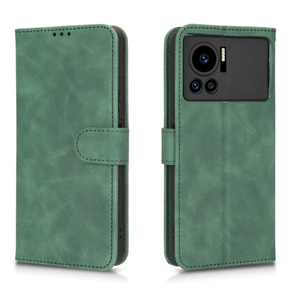 For Infinix Note 12 VIP 4G Anti-scratch PU Leather Phone Case Skin-touch Feeling Wallet Stand Magnetic Clasp Cover