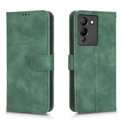 For Infinix Note 12 G96 4G Skin-touch Feeling Stand Phone Case PU Leather Full Protection Wallet Cover