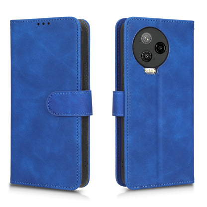 For Infinix Note 12 Pro 4G Stand Wallet Folio Flip Phone Case Skin-touch Feeling PU Leather Shockproof Cover
