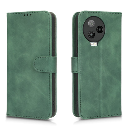 For Infinix Note 12 Pro 4G Stand Wallet Folio Flip Phone Case Skin-touch Feeling PU Leather Shockproof Cover