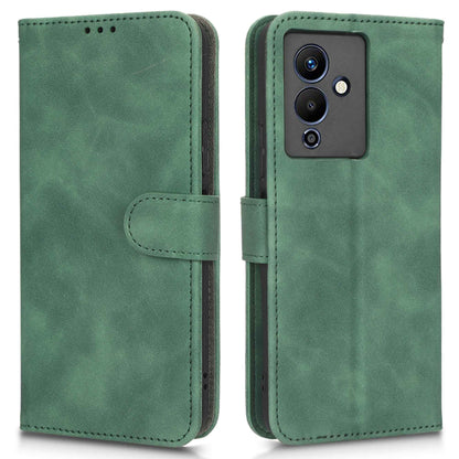 For Infinix Note 12 5G Skin-touch Feeling Wallet Stand Phone Case PU Leather Full Protection Magnetic Clasp Cover