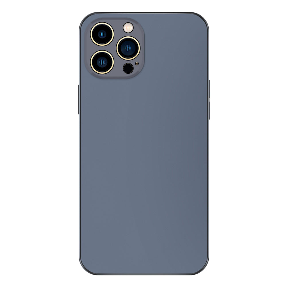 PC+TPU Cover for iPhone 13 Pro 6.1 inch, Anti-drop Electroplated Protective Cover AG Matte Phone Case
