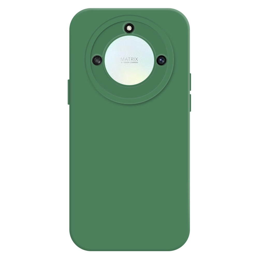 For Honor X40 5G Lens Precise Cutout Flexible TPU Drop-proof Case Solid Color Smartphone Back Cover