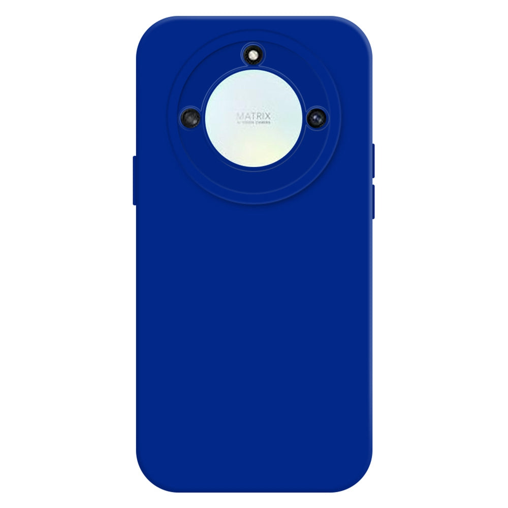 For Honor X40 5G Lens Precise Cutout Flexible TPU Drop-proof Case Solid Color Smartphone Back Cover