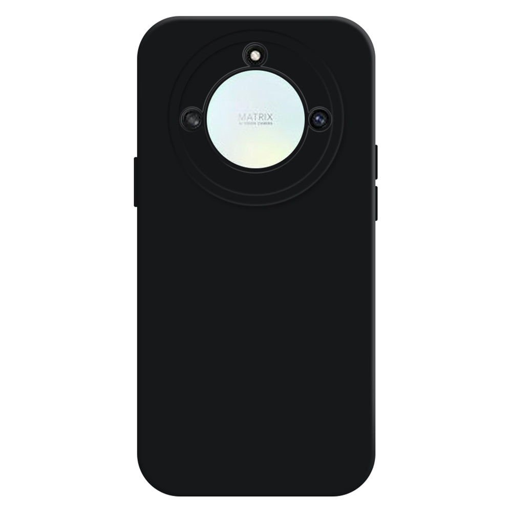 For Honor X40 5G Lens Precise Cutout Flexible TPU Drop-proof Case Solid Color Smartphone Back Cover