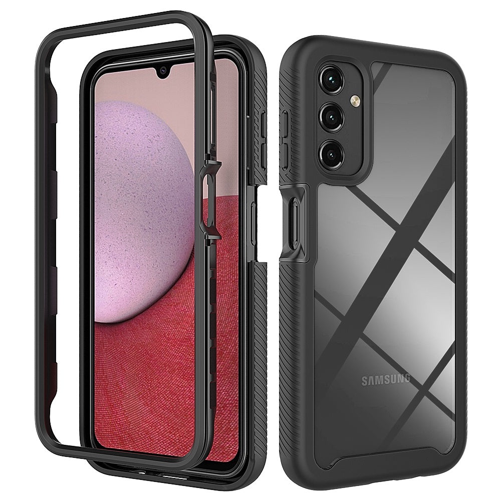 For Samsung Galaxy A14 5G Hard Acrylic + PC + Soft TPU Phone Case Bump Proof Clear Back Cover