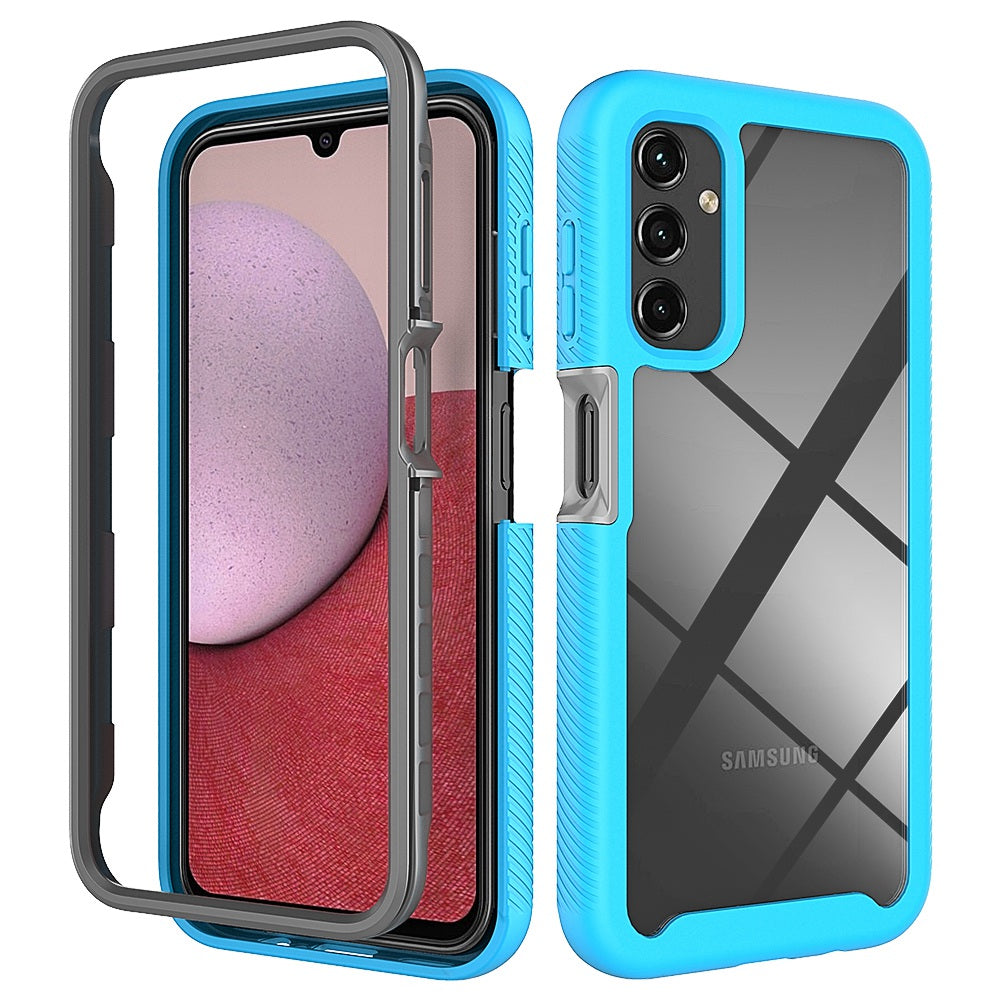 For Samsung Galaxy A14 5G Hard Acrylic + PC + Soft TPU Phone Case Bump Proof Clear Back Cover