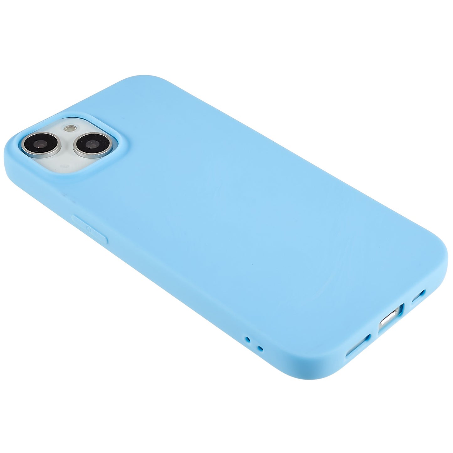 Phone Cover for iPhone 14 Plus Fingerprint Free Matte Protective TPU Phone Cover