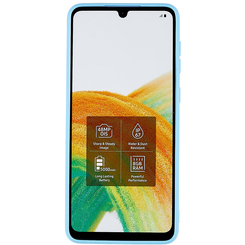 Anti-Drop Phone Case for Samsung Galaxy A33 5G Matte TPU Phone Cover Protective Slim Case