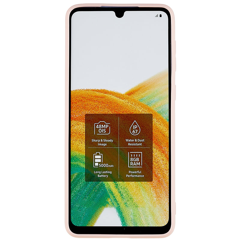 Anti-Drop Phone Case for Samsung Galaxy A33 5G Matte TPU Phone Cover Protective Slim Case