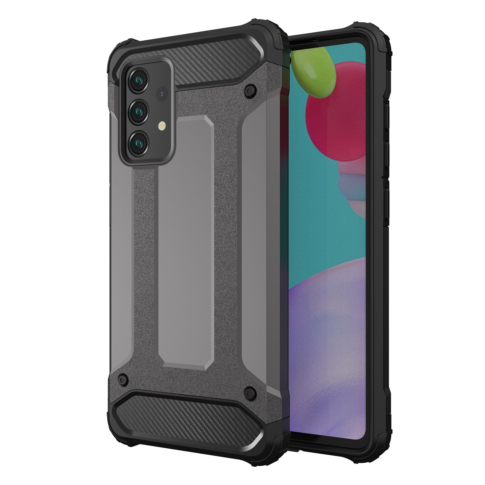 PC+TPU Dual Protection Phone Case for Samsung Galaxy A52s 5G / A52 5G / 4G, Drop Resistant Back Cover Cell Phone Shell