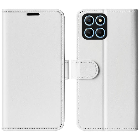 For Honor X8 5G Crazy Horse Texture PU Leather + TPU Phone Cover Foldable Stand Wallet Folio Flip Case
