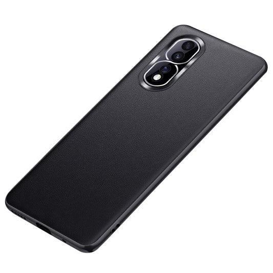 For Honor 80 Pro 5G Precise Cutout PU Leather Coated TPU + PC Back Case Drop-proof Protective Cell Phone Cover