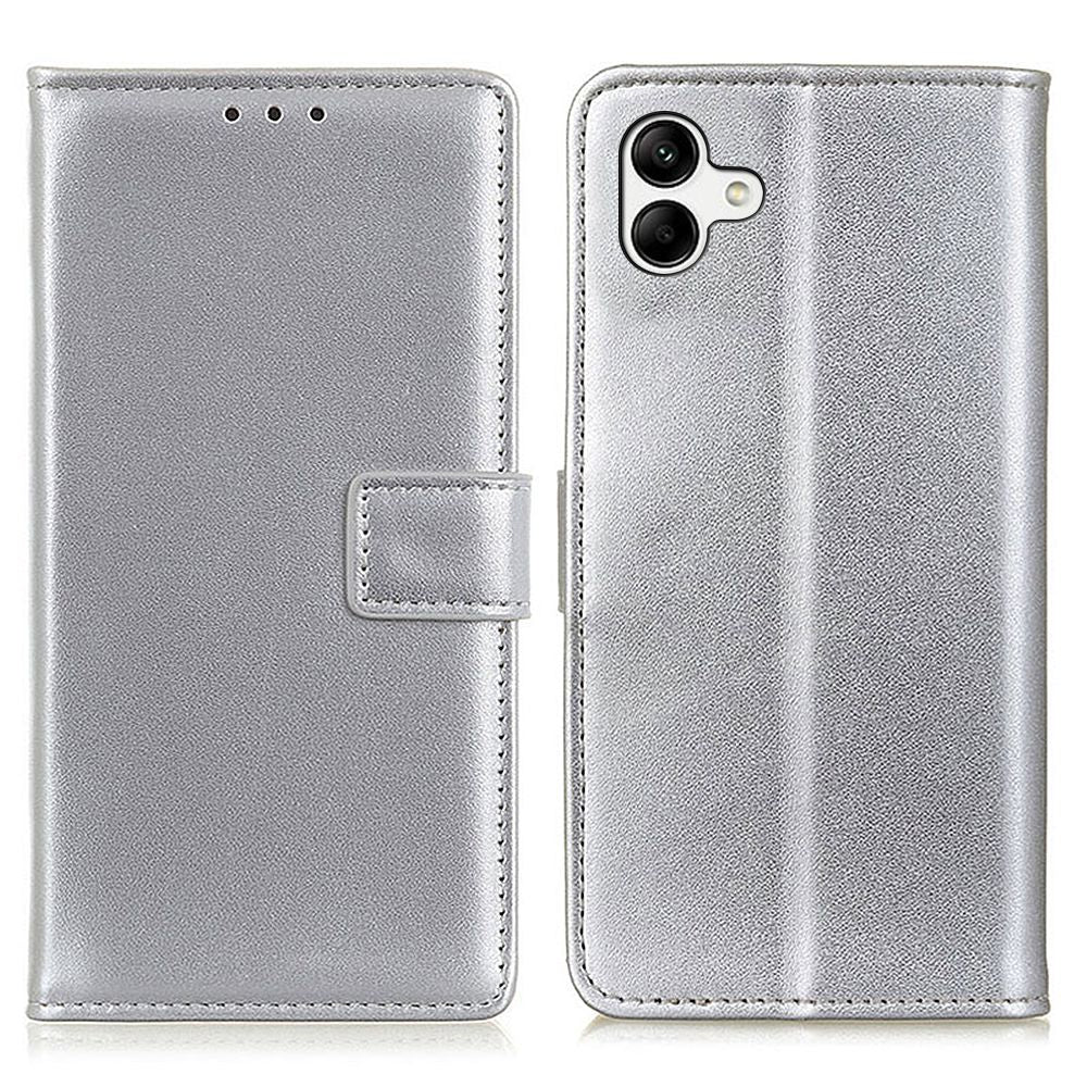 For Samsung Galaxy A04e 4G PU Leather Stand Case Full Protection Magnetic Clasp Anti-drop Phone Wallet Cover