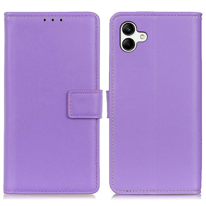 For Samsung Galaxy A04e 4G PU Leather Stand Case Full Protection Magnetic Clasp Anti-drop Phone Wallet Cover