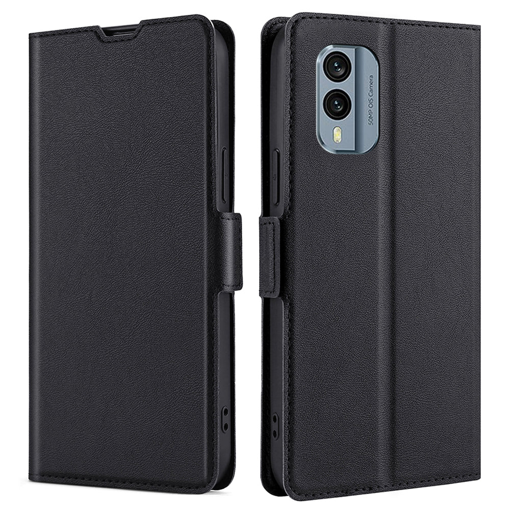 For Nokia X30 5G Card Holder Stand Phone Case PU Leather + TPU Full Protection Cover