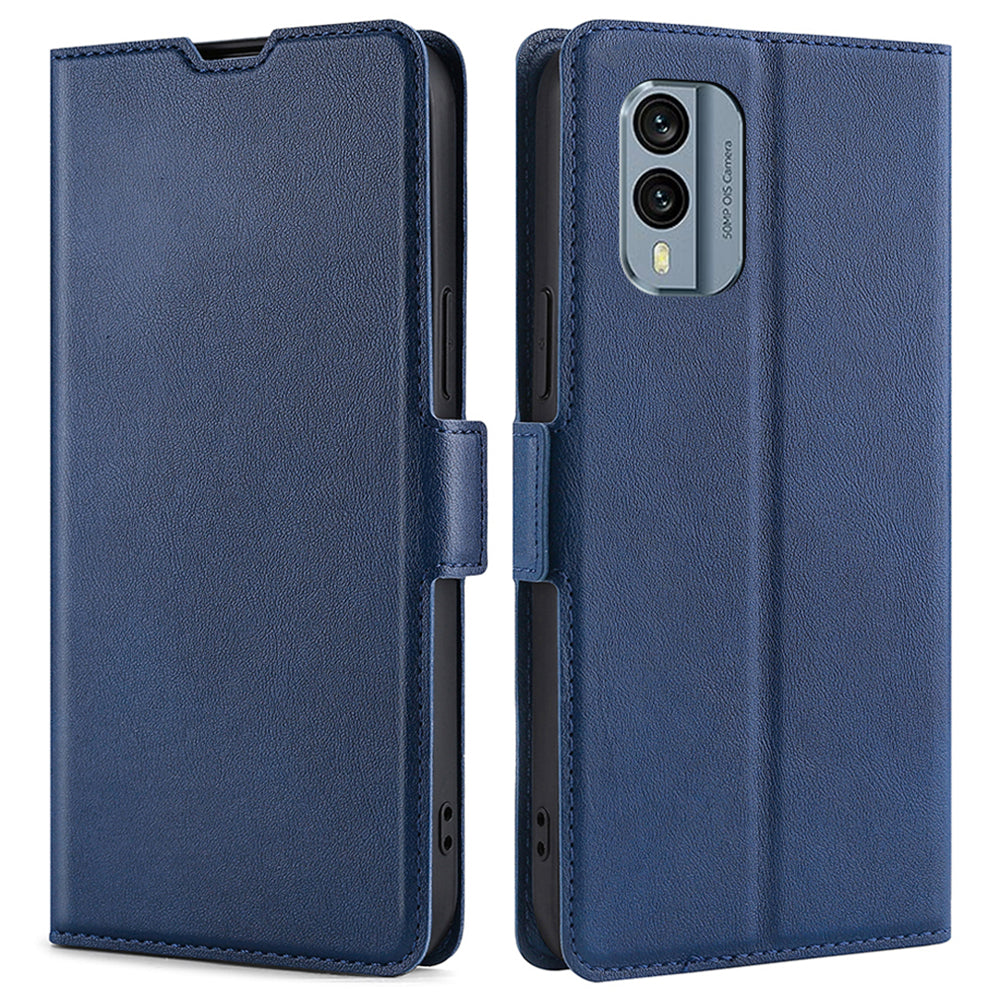For Nokia X30 5G Card Holder Stand Phone Case PU Leather + TPU Full Protection Cover