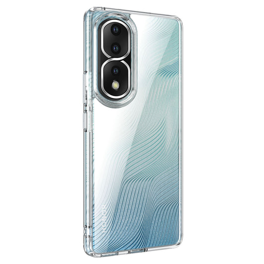 For Honor 80 Pro 5G Crystal Clear Cover Hard PC Back Soft TPU Edge Shock-Absorbing Corner Protection Phone Case