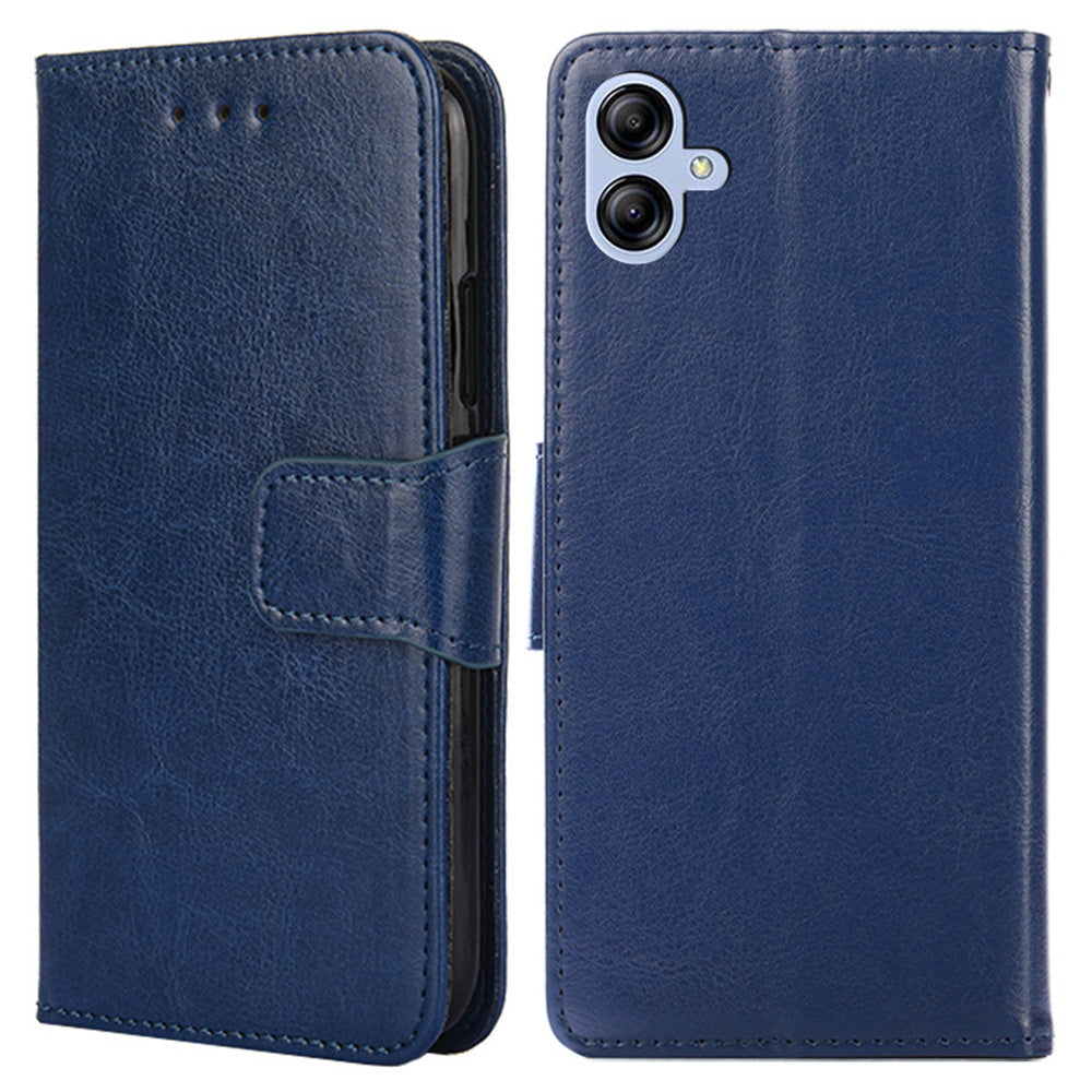For Samsung Galaxy A04e 4G Anti-fall Phone Case Viewing Stand Wallet Phone Protection Cover