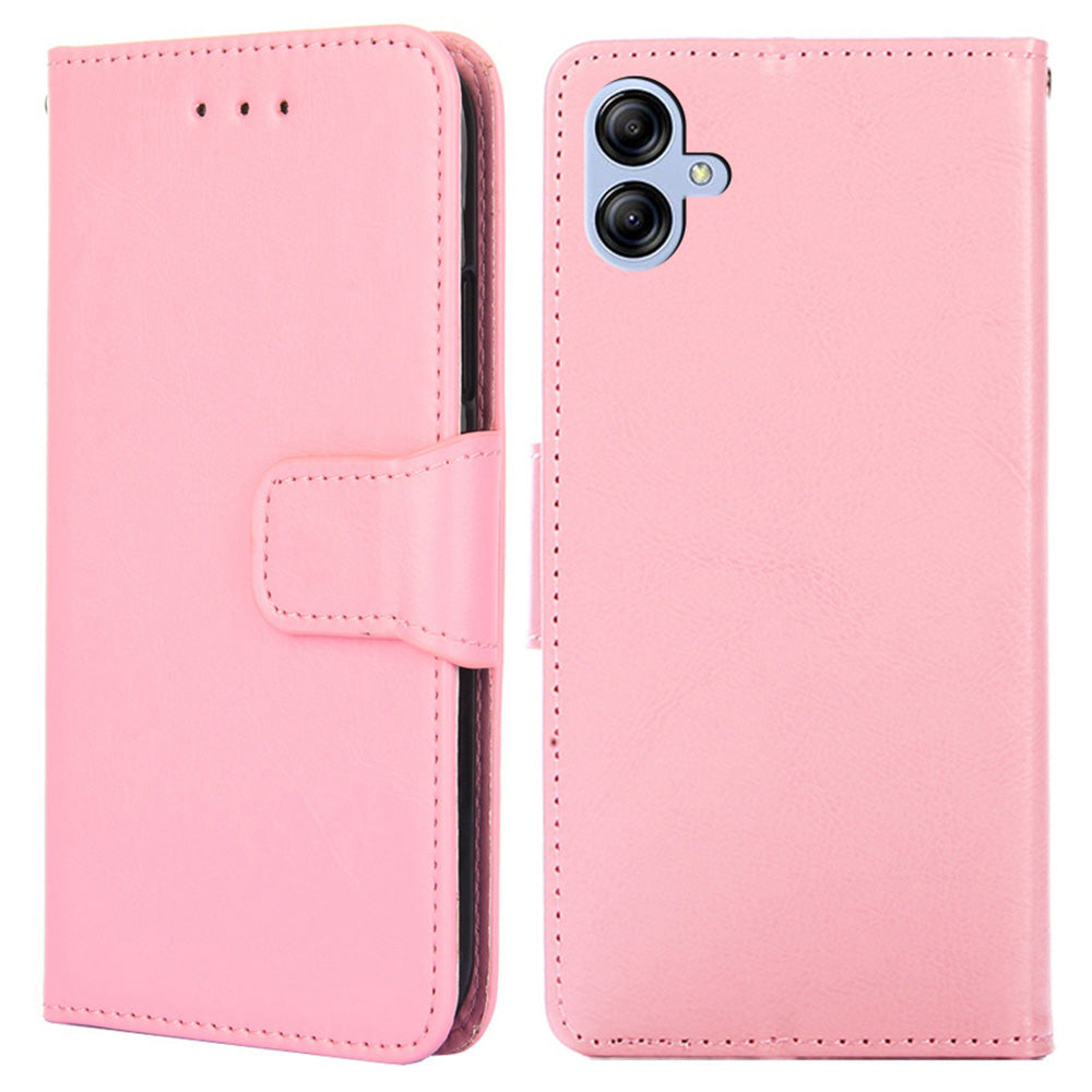 For Samsung Galaxy A04e 4G Anti-fall Phone Case Viewing Stand Wallet Phone Protection Cover
