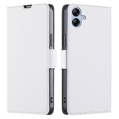 For Samsung Galaxy A04e 4G PU Leather Hands-free Stand Phone Cover Dual Magnetic Clasp Card Holder Protective Case