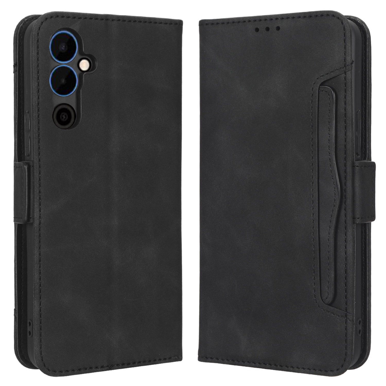 For Tecno Pova Neo 2 4G / LG6n Magnetic Closure Phone Cover Stand Multiple Card Slots PU Leather Wallet Case