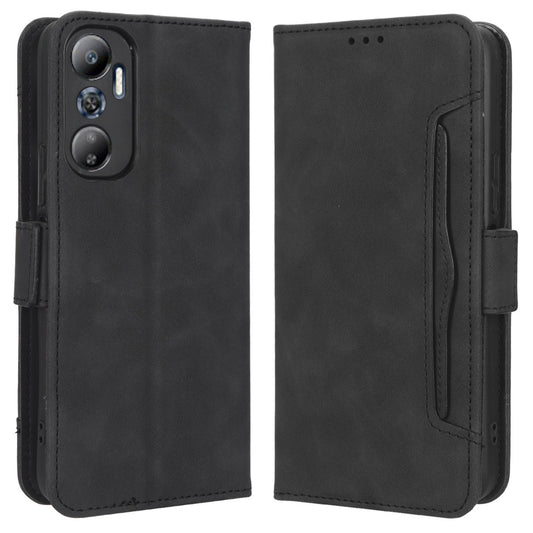 For Infinix Hot 20 4G / X682B Anti-scratch Magnetic Closure Phone Cover Stand Multiple Card Slots PU Leather Wallet Case