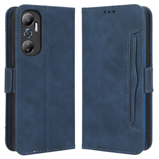 For Infinix Hot 20 4G / X682B Anti-scratch Magnetic Closure Phone Cover Stand Multiple Card Slots PU Leather Wallet Case
