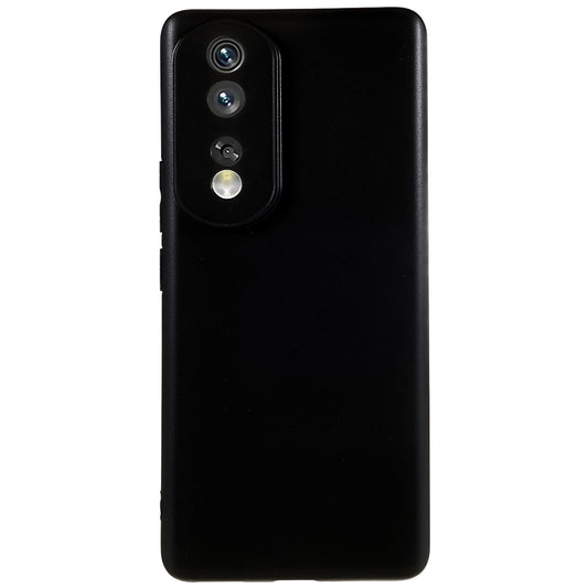 For Honor 80 Pro 5G Anti-fall Flexible TPU Phone Case Black Matte Ultra Slim Anti-wear Non-slip Back Cover