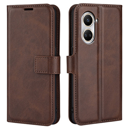 For Huawei nova 10 SE 4G PU Leather Calf Texture Phone Case Full Protection Stand Wallet Scratch-resistant Magnetic Clasp Phone Cover