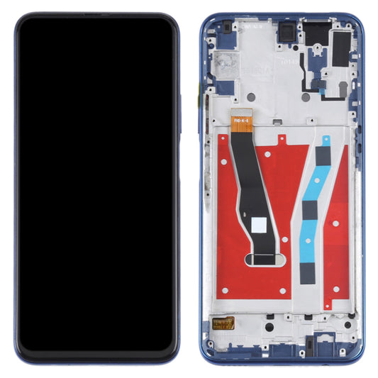 For Honor 9X HLK-AL00, HLK-TL00 LCD Screen and Digitizer Assembly + Frame Replacement Part (COG) (Grade C, without Logo)