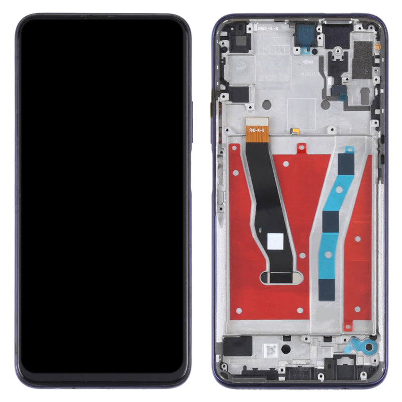 For Honor 9X Pro HLK-L41, HLK-L42 (International), HLK-AL10, HLK-TL10 (China) LCD Screen and Digitizer Assembly + Frame Replacement Part (COG) (Grade C, without Logo)