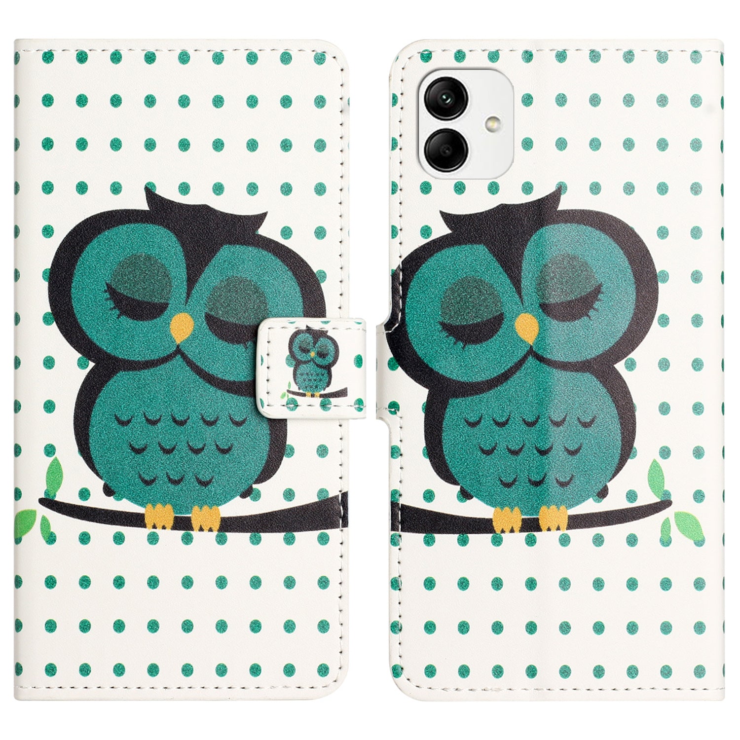 For Samsung Galaxy A04e 4G Pattern Printing Wallet Phone Case PU Leather Magnetic Closure Stand Flip Cover