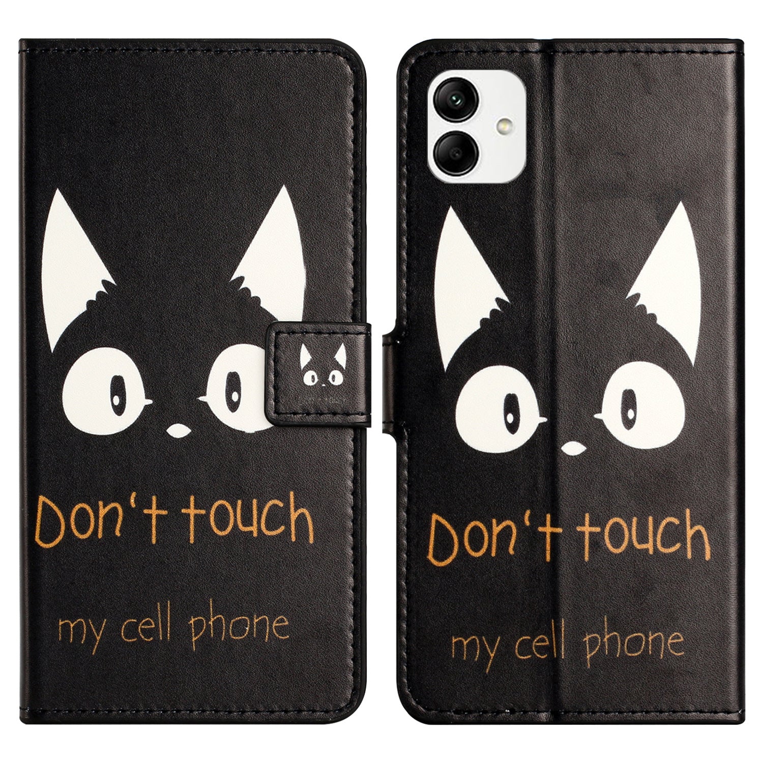For Samsung Galaxy A04e 4G Pattern Printing Wallet Phone Case PU Leather Magnetic Closure Stand Flip Cover