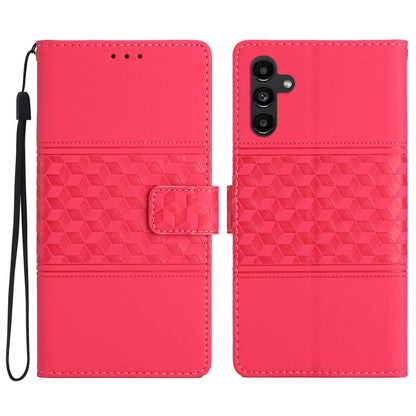 For Samsung Galaxy A04s 4G (164.7 x 76.7 x 9.1 mm) Wallet Cover Skin-touch Feeling Retro Imprinted Pattern Stand Leather Phone Case