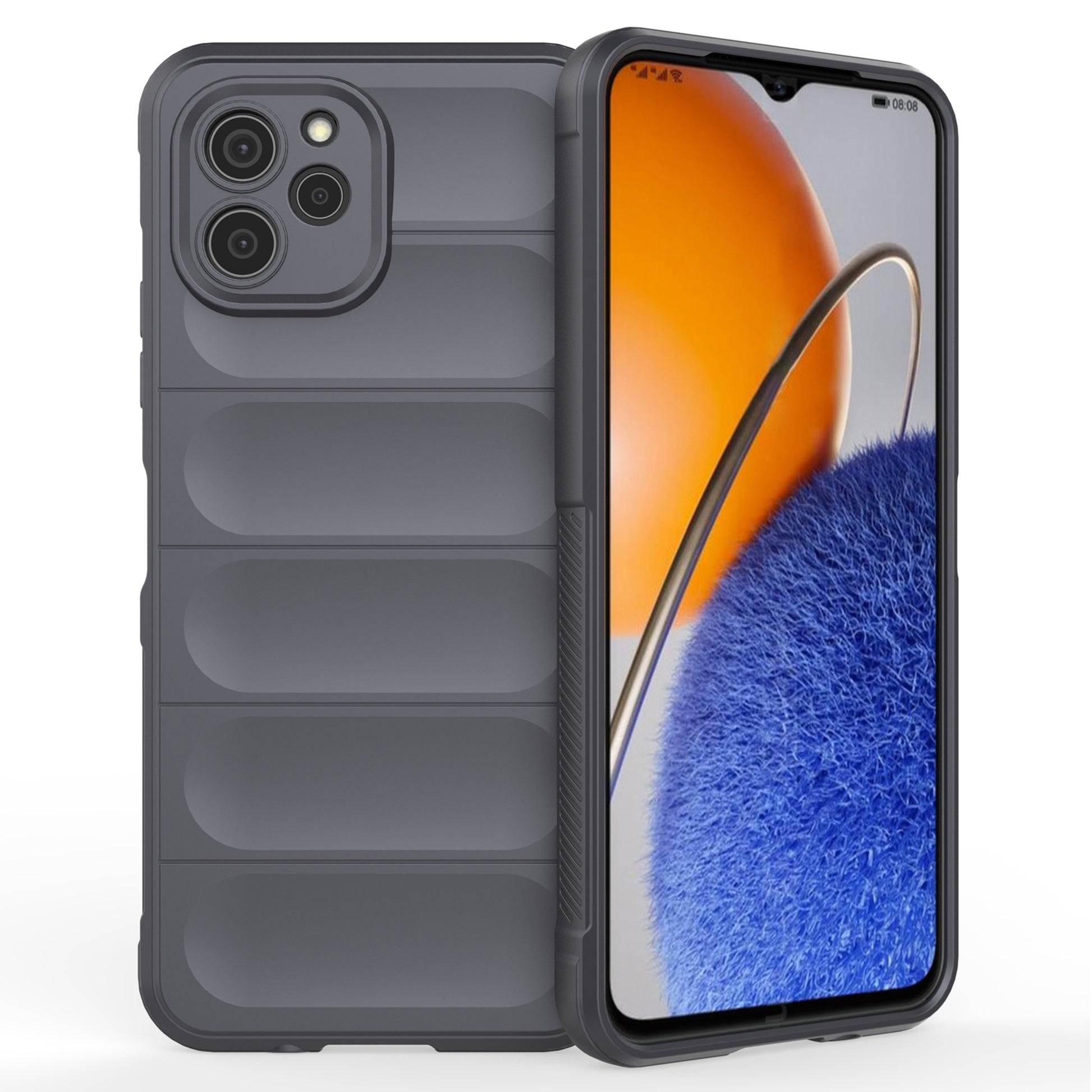 For Huawei nova Y61 4G Drop-proof Back Cover Flexible TPU Anti-scratch Protective Case